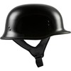 HIGHWAY 21 9-Millimeter German Beanie Helmet, Half Shell Motorcycle Gear,