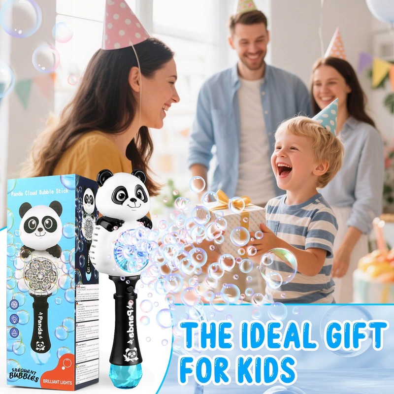Britik Bubble Wands for Kids Ages 4-8 Years Old: Light