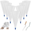 Flutesan 9 Pcs Tile Grout Masonry Mortar Bag Set Include