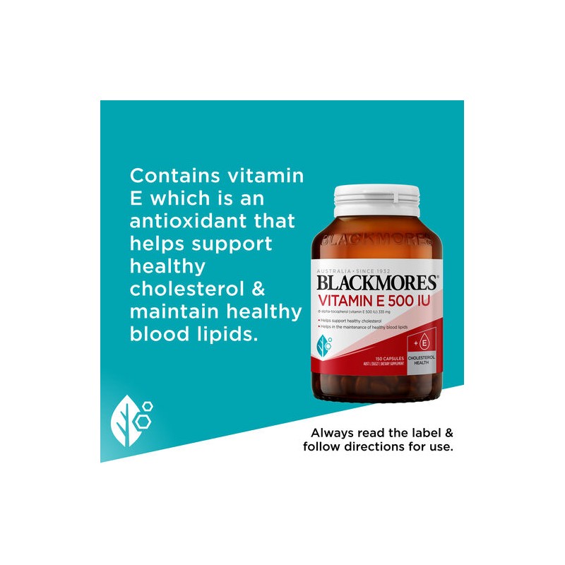 Blackmores Vitamin E 500 IU Capsules 150