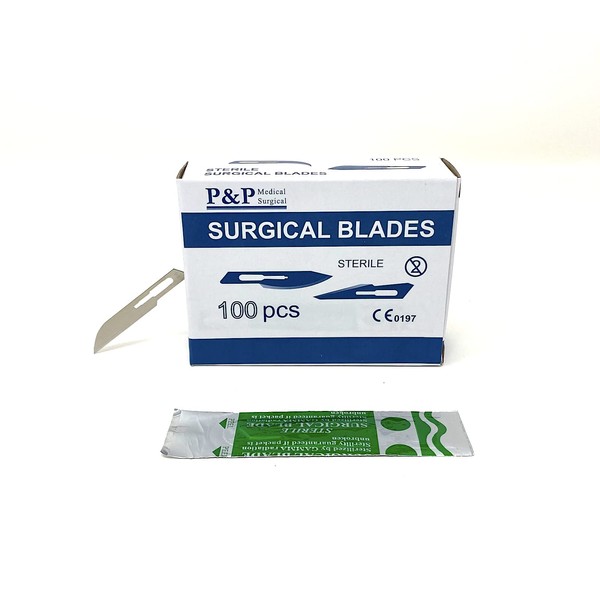Disposable Surgical Scalpel Blades Sterile High Grade Carbon Steel 2.1%
