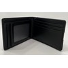 JLSW Men's Wallet with RFID Protection (Black-Black)