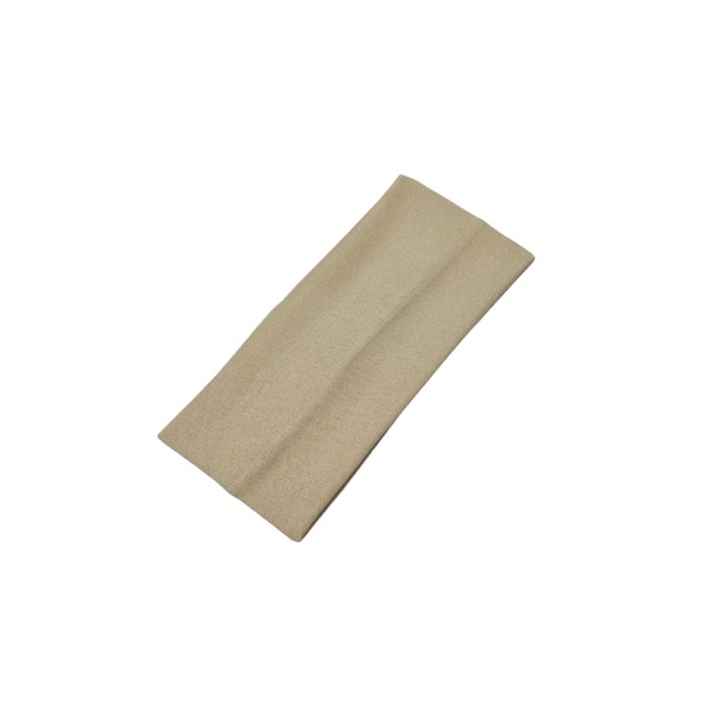 9 cm Wide Headbands Plain Stretchy Fabric Kylie Bandeau Hairband