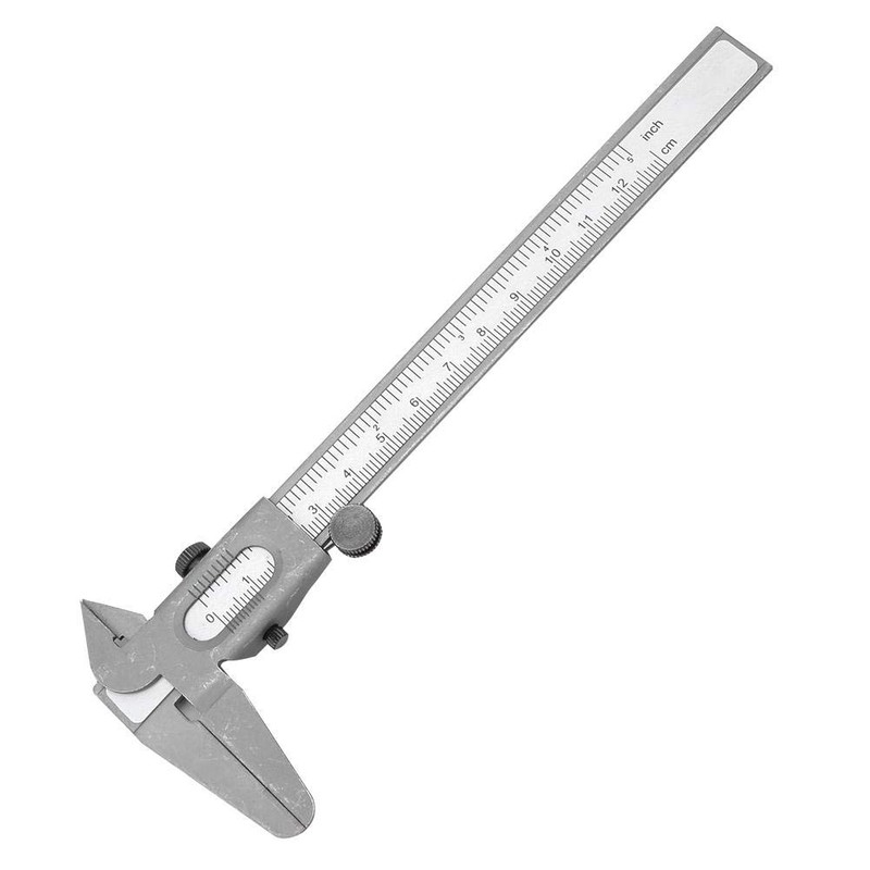Vernier Caliper, High Precision Metal Vernier Caliper Manual Measuring Caliper
