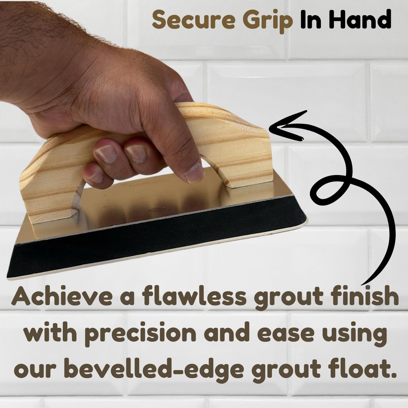 Grout Float 21.5cm x 10cm | Grouting Float With Beveled