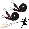 Lights Mountain 2 Pcs 9.8FT Sled Harness Pulling Straps, Sled