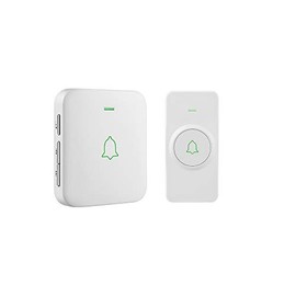 Avantek Wireless Doorbell, Mini Waterproof Door Bell Chime Operating A