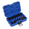 14Pcs Nut Remover Extractor Kit 3/8in Damaged Rusty Bolt Removal