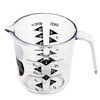 Chef Craft Select Plastic Measuring Cup, 2 Cup, Clear