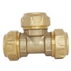 SOMATHERM FOR YOU - Equal Brass T-Piece D20 PE Pipe