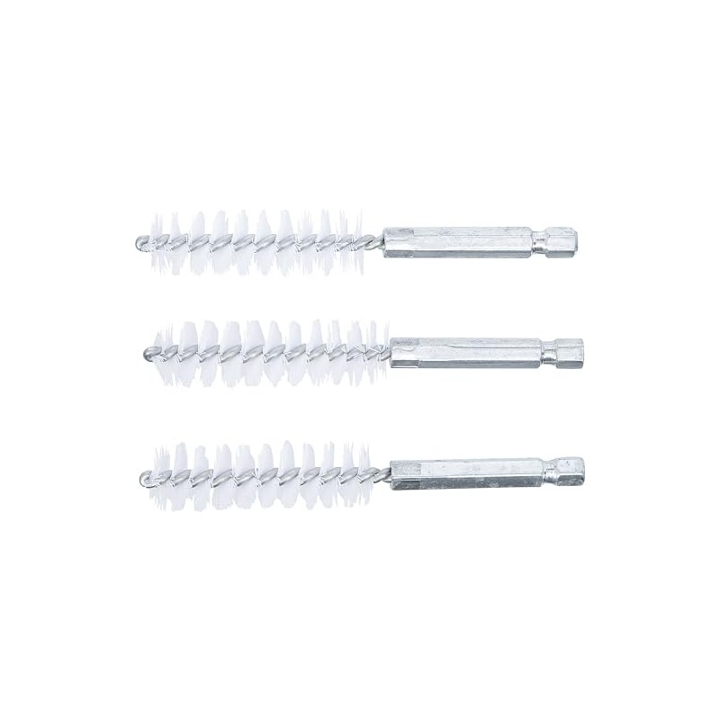 BGS 3078-15-N | Nylon Brush | 3-Piece | 15 mm