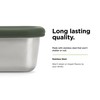 Klean Kanteen Rise Snack Box 1010619 Stainless Steel Leak-Proof Lunch