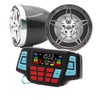 UTV ATV Bluetooth Amplifier Sound System Hand-Free Speakers FM USB