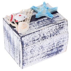 BIUDECO Earring Storage Box Wooden Jewelry Organizer Case for Jewelry Trinket Storage Decorative Box Sundries