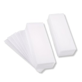 JAZOKA 200 Pcs Non-Woven Wax Strips for Arms, Eyebrow Hair, Underarms & Face Hair Removal,Waxing Strips,Wax Paper Gentle & Effective(Size:3.9in*1.6in)