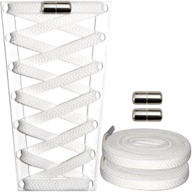 YIIOCCC Cordones elásticos sin atar, cordones planos para un uso rápido y fácil, ideal para zapatillas de deporte para niños y adultos