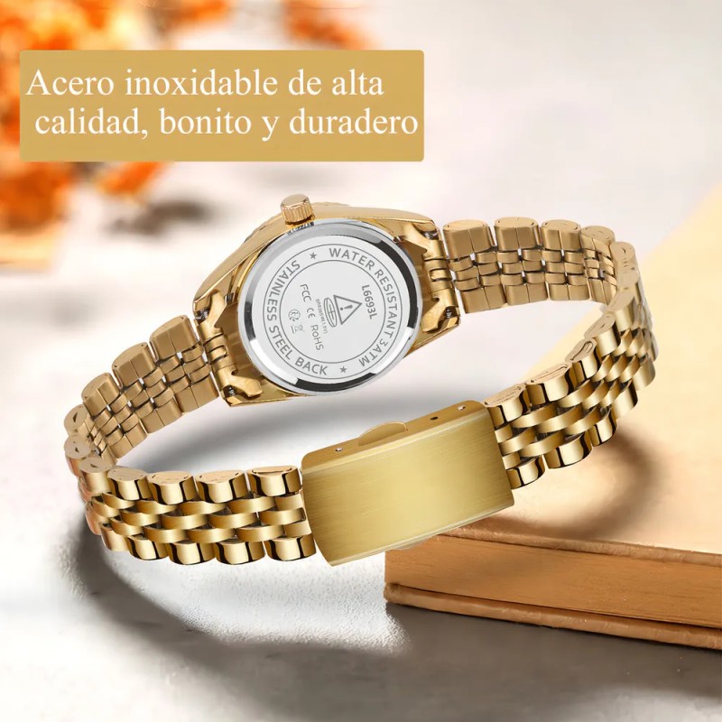 Reloj Mujer Regalo Ben Nevis Elegante Moda Originales Cuarzo Acero