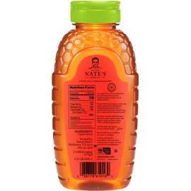 Nature Nate's Organic Honey 16 oz (Pack of 6)