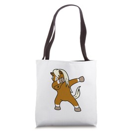 Dabbing Chestnut Horse Dab Dance Pose Animal Tote Bag