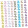 BIUDECO Nail Art Gems Diy Nail Diamonds Bear Charms Flatback