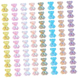 BIUDECO Nail Art Gems Diy Nail Diamonds Bear Charms Flatback Rhinestones Decoration Accessories