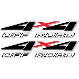 Vinylmark LLC 4x4 Decals - 1999 to 2001 Fits Ford Truck Bed (Black)