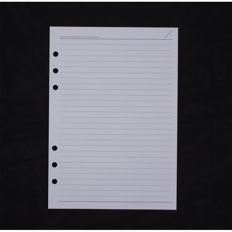 レイメイ藤井 システム手帳リフィル 徳用ノート 横罫 A5 ブルー DAR4008A