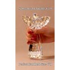 CNCRMEM Retirement Gift for Woman Engraved Crystal Angel