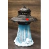 Flying Saucer Spaceship UFO Alien Craft Taking Off Backflow Incense