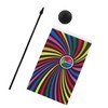 AZ FLAG Rainbow Swirl Table Flag 8.25" x 5.5" Small
