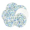 ImseVimse Cotton Nursing Pads Orbit Blue Pack of 6 3