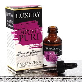 Farmavera Serum Against Wrinkles Snail Slime Active Pure Luxury, Eye Contour, Face Serum, Anti-Wrinkle Serum, Regenerating Face Serum Against Stains