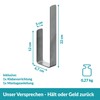 WEISSENSTEIN WEISSENSTEIN Toilettenpapier Aufbewahrung ohne Bohren - Toilettenpapierhalter Edelstahl fr
