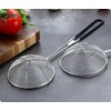 3pcs Small Round Hot Pot Strainer - Stainless Steel Asian