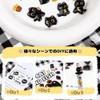 VOXILFE 3D Sticker Set, Cute Animals, Set of 2, Portable