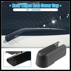 Hihaha Rear Windshield Wiper Arm Nut Cover Cap Fit for Mitsubishi ASX Outlander - Pack of 1 Black Durable Material