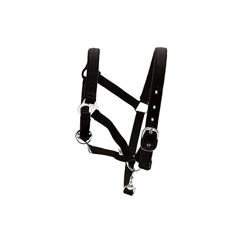 Kerbl Unisex's Underlay Halter Dexter with Fleece-Black, Size 3