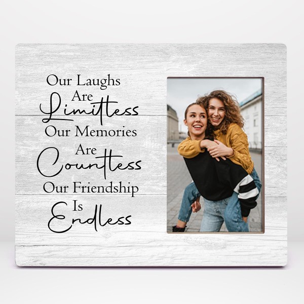 Orchroma Friends Gift Picture Frame,Inspirational Birthday Christmas Friendship Gift Graduation