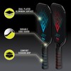 Franklin Sports - Aluminum Pickleball Paddle 4 Player Paddle and