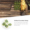 VIOCIWUO Fake Cucumber Simulation Cucumber String Artificial Vegetable Fruit String