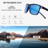 Risipu 3 Pack polarisierte Sonnenbrillen Männer, Herren Sonnenbrille polarisiert UV-Schutz