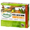 BioBag Small Compostable and Biodegradable Kitchen Bags for Food Scraps,