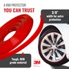 All-Fit Rim Trim Wheel Protection Strips for Curb Rash Prevention
