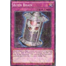 YU-GI-OH! - Alien Brain (BP03-EN215) - Battle Pack 3: Monster League - 1st Edition - Shatterfoil