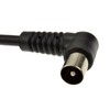 kenable RF Fly Lead Right Angle Male Plug to Plug