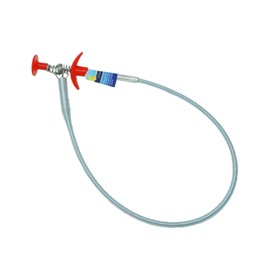 Dapetz ® 24" Flexible Spring Bendy Long Reach Thin Claw Pick UP Tool Lifting Grab Grabber Spring Operated 600mm Flexible for confined Areas Hold Tight to The Object Being retrieved Handy Tool