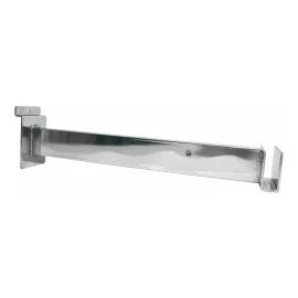 Exhivit Colgador P/ Panel Recto Tipo U Y Barra De 80 Cms Cromo