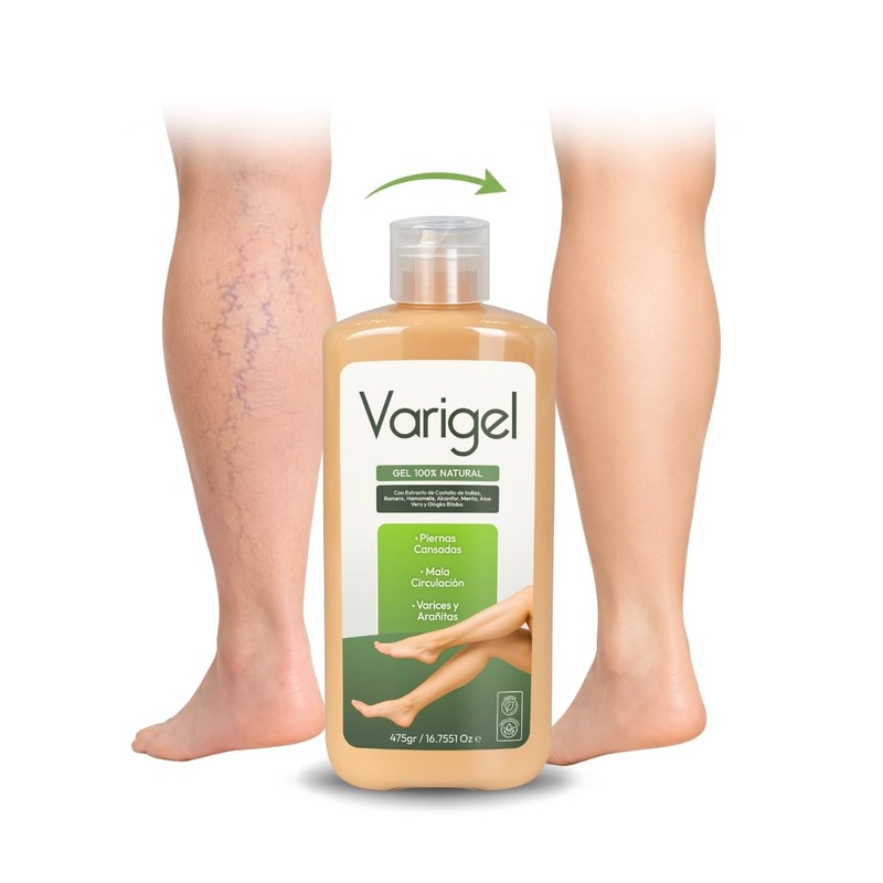 Varigel | Gel Corporal Refrescante para Cuidado Diario de Piernas