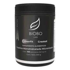 Biobo Labs Enerfit Createx 500gr Creatina Sabor Sin sabor