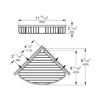 GROHE Start Cosmopolitan 41172000 Soap Basket Metal for Corner Mounting